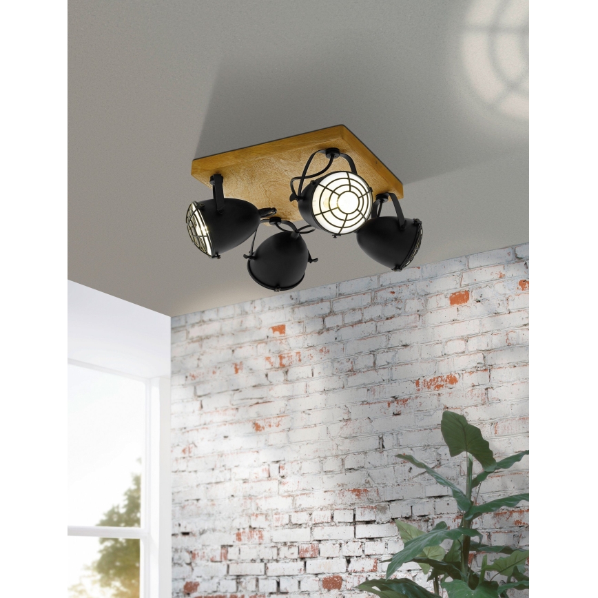 Eglo 49079 - Спот осветително тяло GATEBECK 4xE14/40W/230V