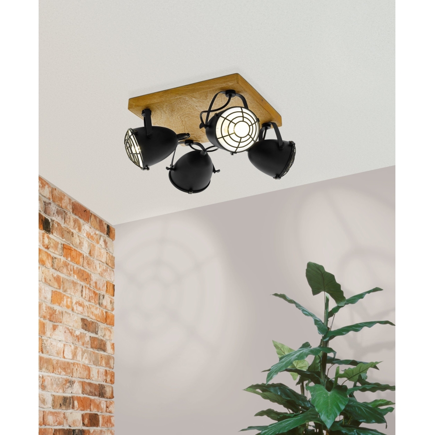 Eglo 49079 - Спот осветително тяло GATEBECK 4xE14/40W/230V