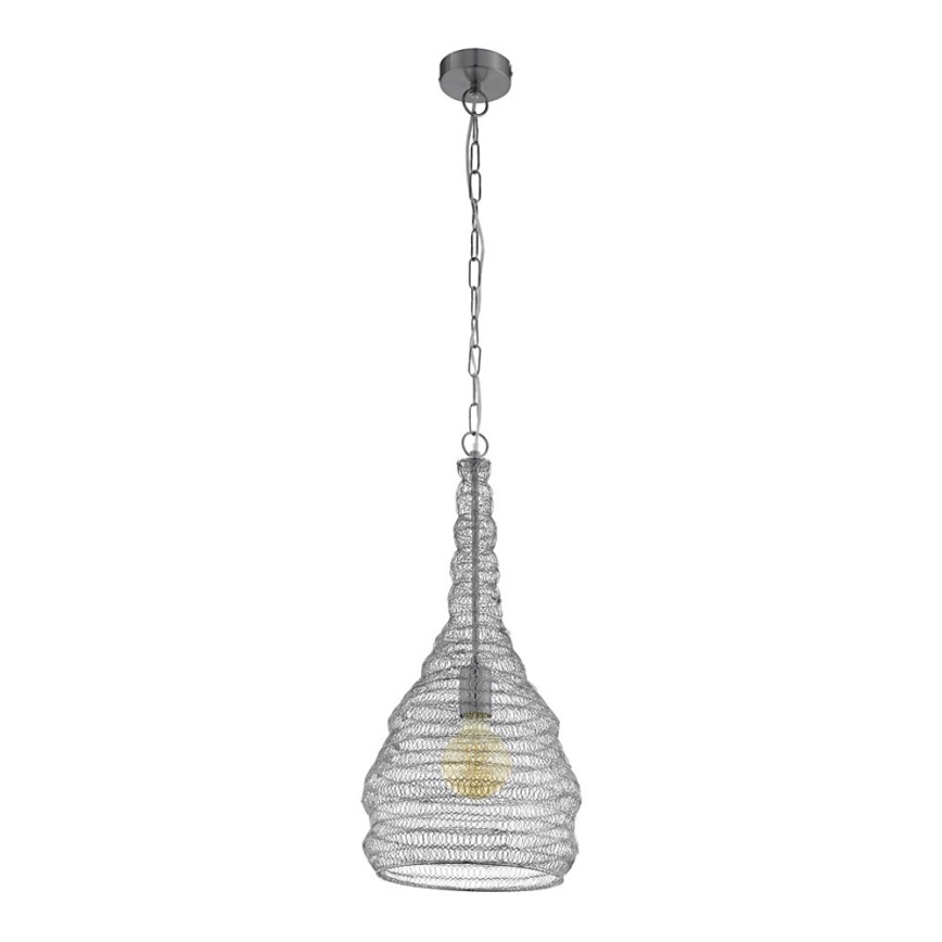 Eglo 49128 - Полилей на верижка COLTEN 1xE27/60W/230V
