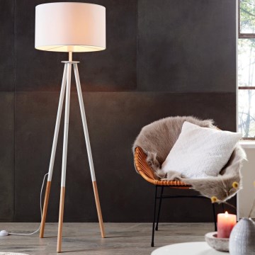 Eglo 49156 - Подова лампа BIDFORD 1xE27/60W/230V