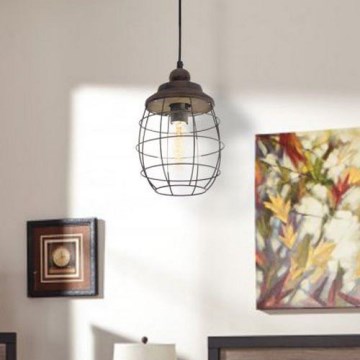 Eglo 49219 - Полилей BAMPTON 1xE27/60W/230V