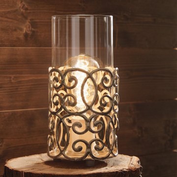 Eglo 49274 - Настолна лампа CARDIGAN 1xE27/60W/230V