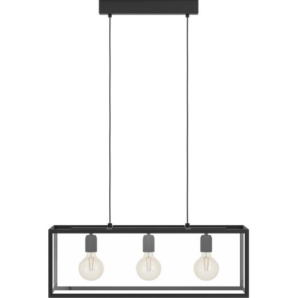 Eglo - Полилей 3xE27/60W/230V