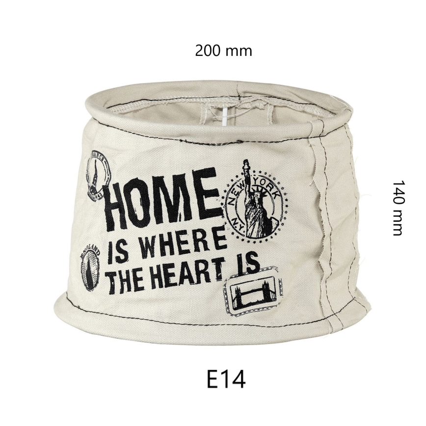 Eglo 49442 - Абажур VINTAGE Pytel Home за E14, Ø 20 см