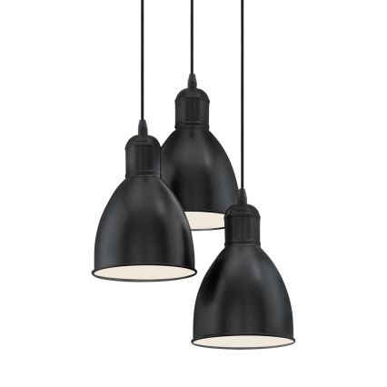 Eglo - Полилей 3xE27/60W/230V