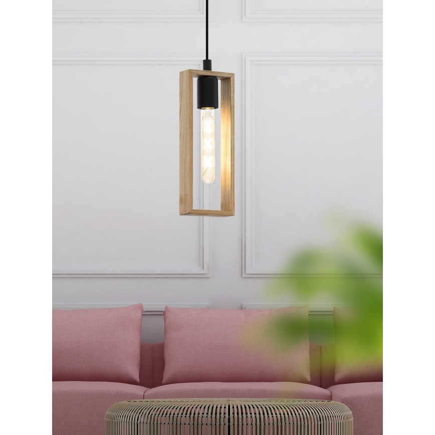 Eglo - Полилей на верижка 1xE27/60W/230V
