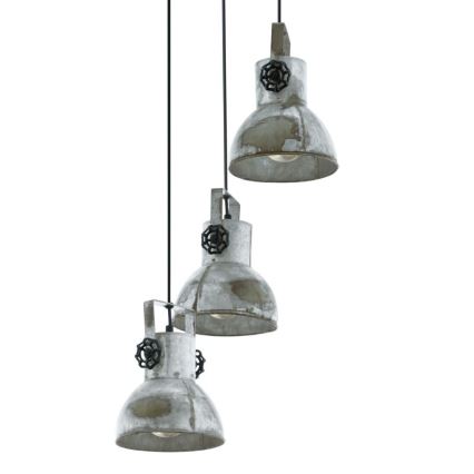 Eglo - Полилей на верижка 3xE27/40W/230V