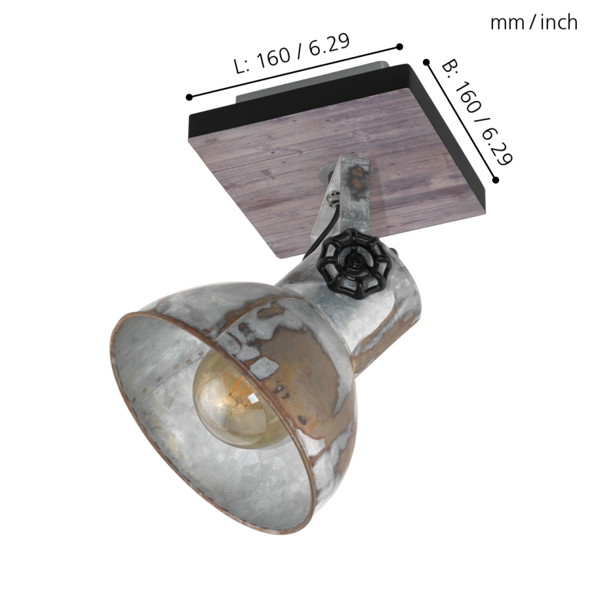 Eglo - Точково осветително тяло 1xE27/40W/230V