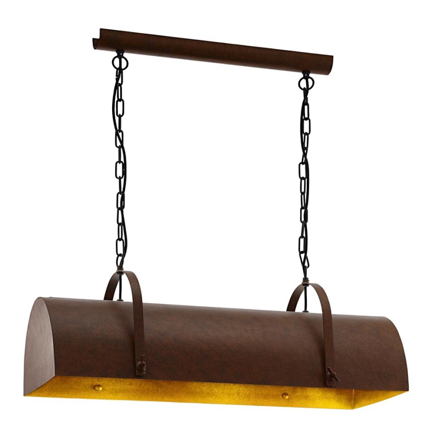 Eglo 49702 - Полилей на верига DEERHURST 3xE27/60W/230V