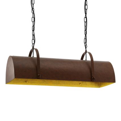 Eglo 49702 - Полилей на верига DEERHURST 3xE27/60W/230V