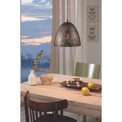 Eglo 49814 - Висящо осветително тяло SAFI 1xE27/60W