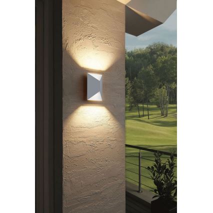 Eglo 54603 - LED Екстериорна Стенна лампа PREDAZZO 2xLED/2,5W/230V IP44