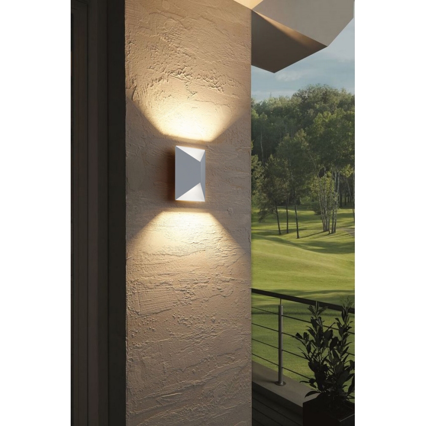 Eglo 54603 - LED Екстериорна Стенна лампа PREDAZZO 2xLED/2,5W/230V IP44