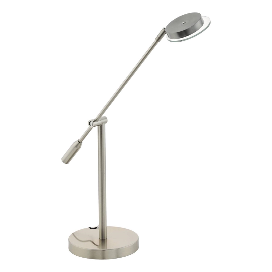 Eglo 54876 - LED Настолна лампа LED/6,5W/230V 3000K матов хром