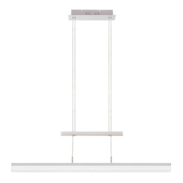 Eglo 55095 - LED полилей с възможност за димиране на кабел LED/18W/230V матов хром