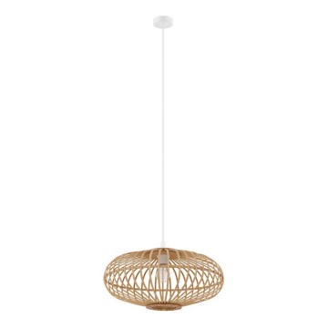 Eglo 55114 - LED бамбуков полилей на кабел 1xE27/4W/230V
