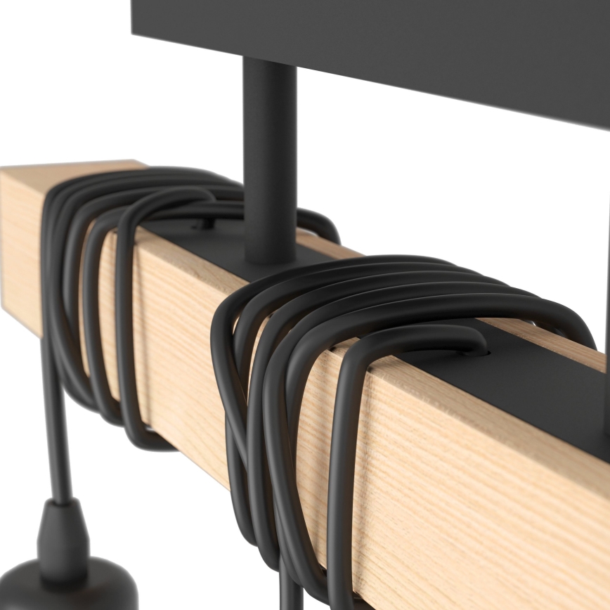 Eglo 55247 - LED повърхностно монтиран полилей TOWNSHEND 3xE27/60W/230V