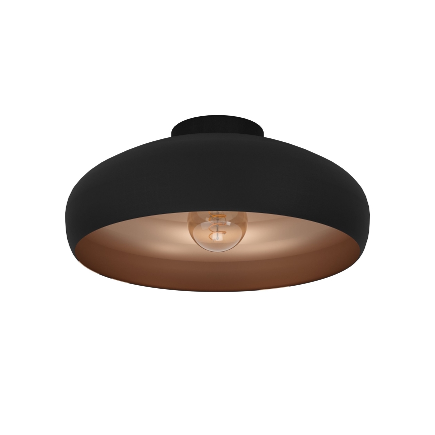 Eglo 55248 - Плафон MOGANO 1xE27/60W/230V черен