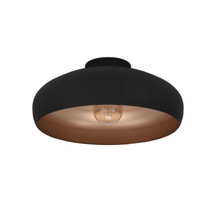Eglo 55248 - Плафон MOGANO 1xE27/60W/230V черен