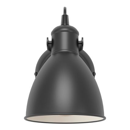 Eglo 55261 - Стенна лампа PRIDDY 1xE27/40W/230V черна