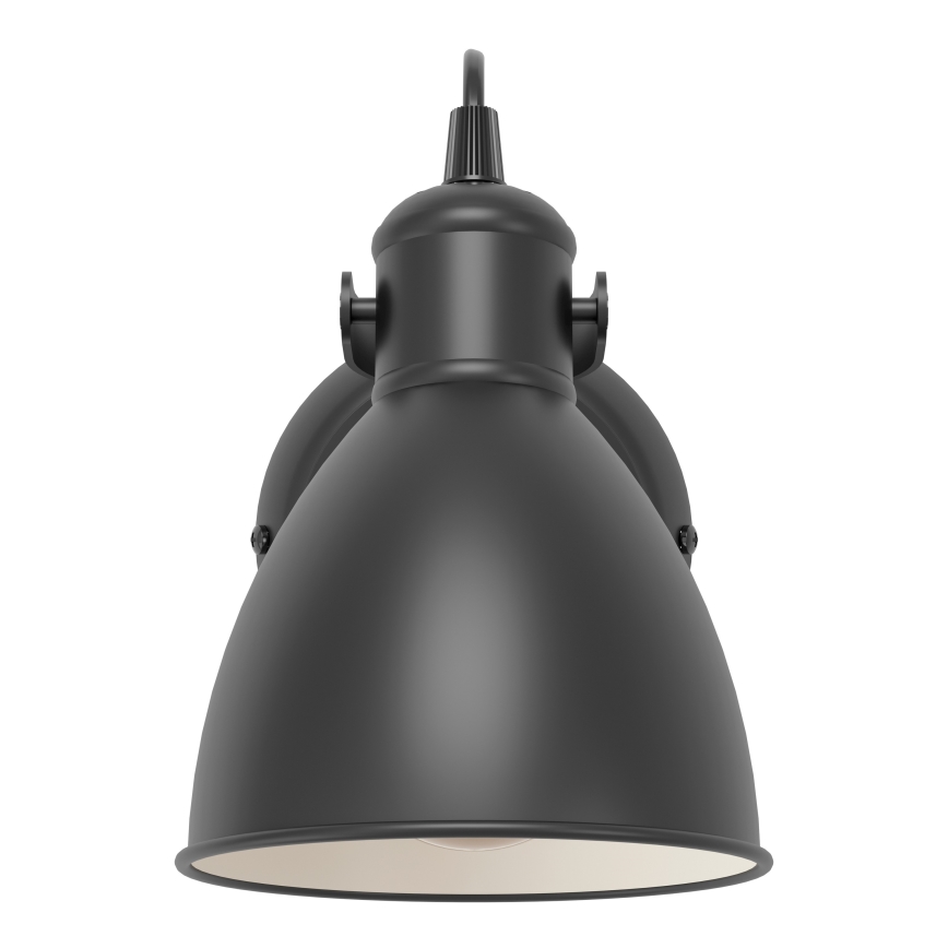 Eglo 55261 - Стенна лампа PRIDDY 1xE27/40W/230V черна