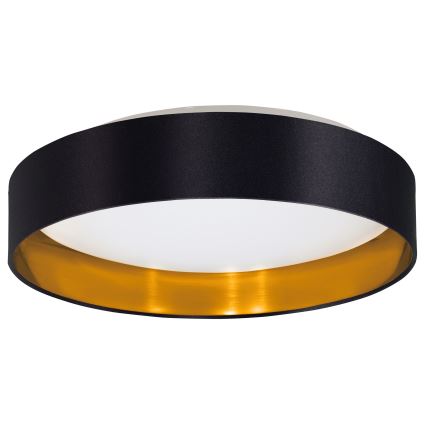 Eglo 55267 - LED таванно осветително тяло MASERLO LED/16W/230V 3000K диам. 40,5 см черно/медно