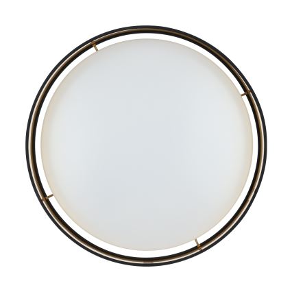 Eglo 55267 - LED таванно осветително тяло MASERLO LED/16W/230V 3000K диам. 40,5 см черно/медно