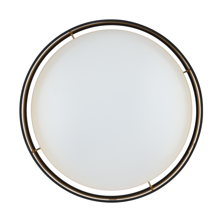 Eglo 55267 - LED таванно осветително тяло MASERLO LED/16W/230V 3000K диам. 40,5 см черно/медно