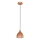 Eglo 55284 - Полилей на кабел CORETTO 1xE27/60W/230V меден