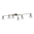 Eglo 55449 - LED точково осветително тяло 6xE14/4W/230V матов хром