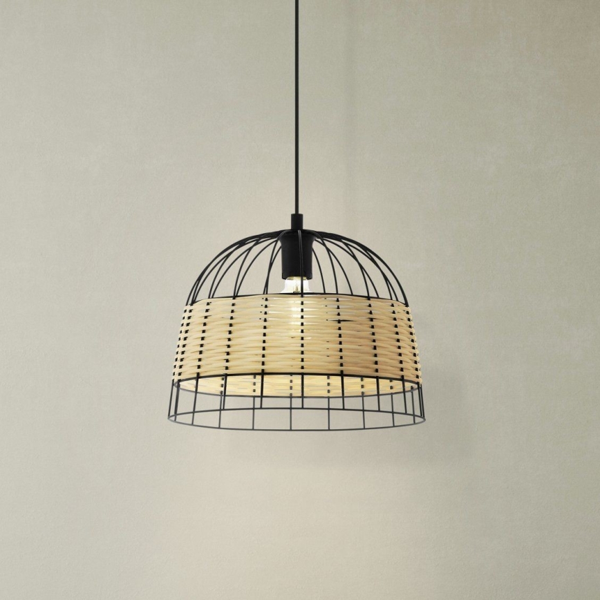 Eglo 55709 - Пендел ANWICK 1xE27/40W/230V ратан