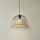 Eglo 55709 - Пендел ANWICK 1xE27/40W/230V ратан