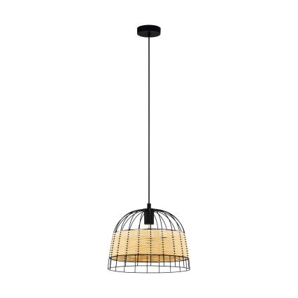 Eglo 55709 - Пендел ANWICK 1xE27/40W/230V ратан
