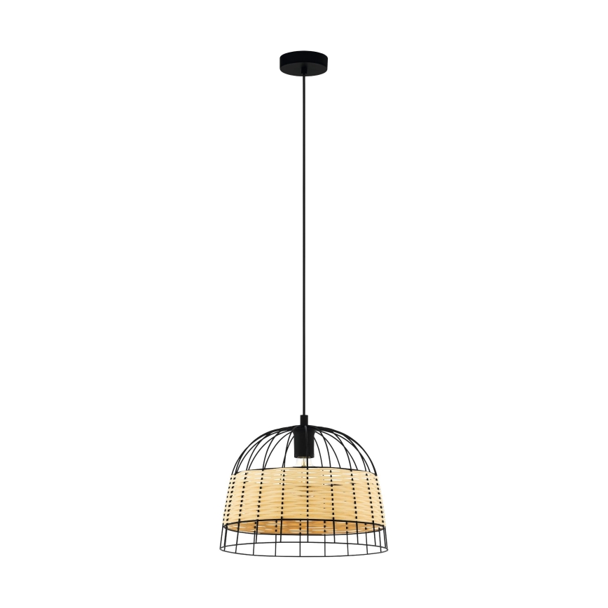 Eglo 55709 - Пендел ANWICK 1xE27/40W/230V ратан