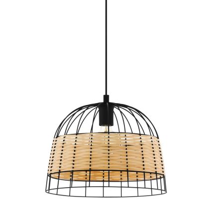 Eglo 55709 - Пендел ANWICK 1xE27/40W/230V ратан