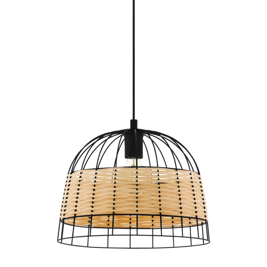Eglo 55709 - Пендел ANWICK 1xE27/40W/230V ратан