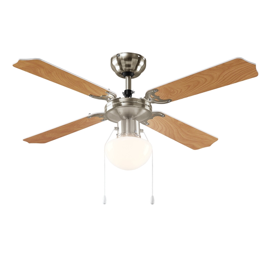 Eglo 56035 - LED таванен вентилатор 1xE27/4,9W/230V 3000K Ø 106,6 см