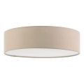 Eglo 56137 - LED таванно осветително тяло 2xE27/11W/230V Ø 38 см таупе