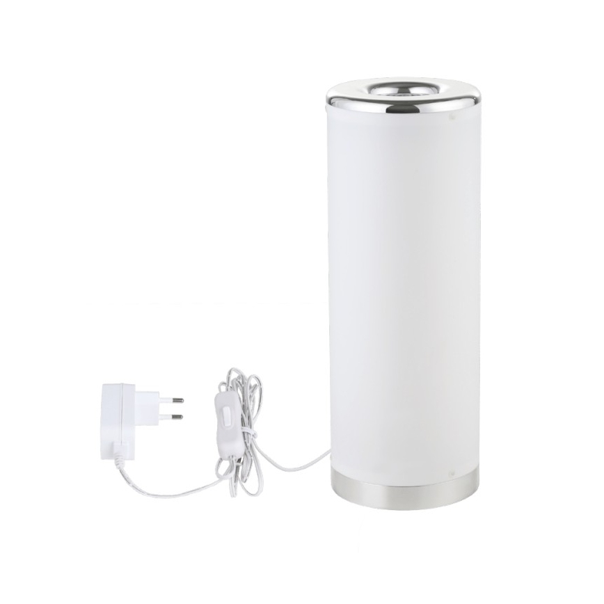 Eglo 56138 - LED RGBW Димируема настолна лампа LED/6W/230V бяла + дистанционно управление