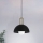 Eglo 56459 - Полилей на кабел CALMANERA 1xE27/40W/230V черен