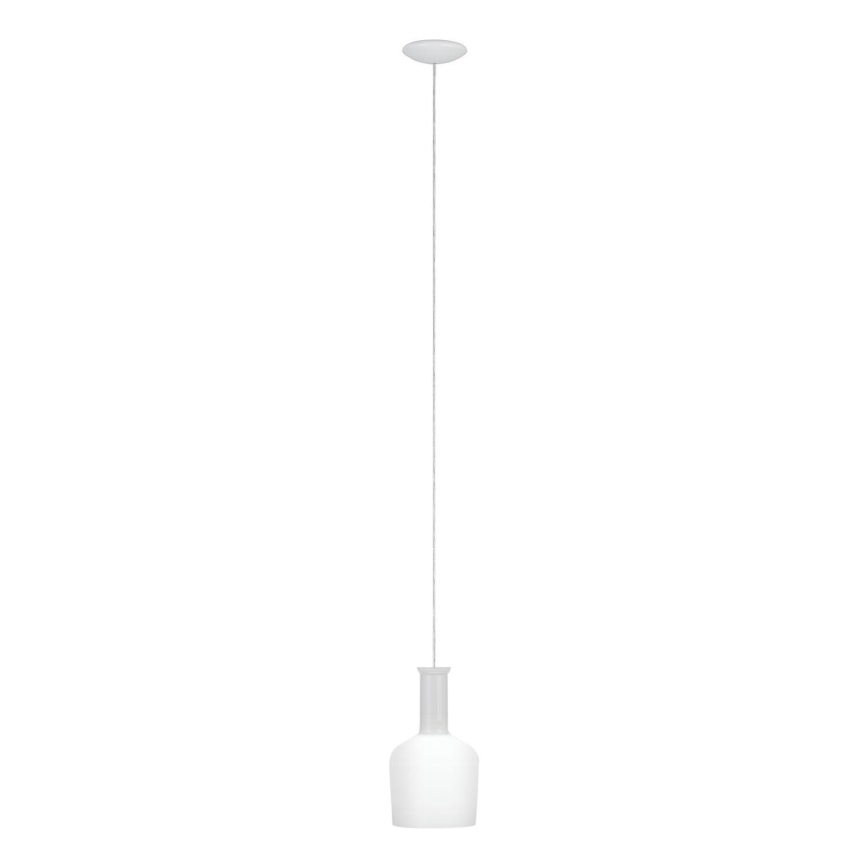 Eglo 62265 - Пендел PASCOA PRO 1xE27/60W/230V 15,6 см бял