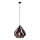 Eglo 62834 - Пендел CARLTON PRO 1xE27/60W/230V Ø 44 см черен