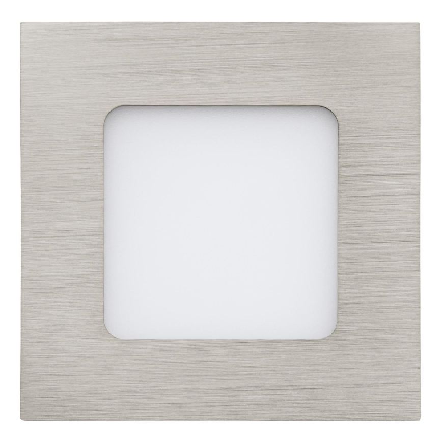 Eglo 64597 - LED Лампа за окачен таван FUEVA 1 PRO LED/2,7W/230V 3000K 8,5x8,5 см матов хром