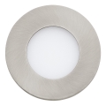Eglo 64621 - LED Лампа за вграждане FUEVA 1 PRO LED/2,7W/230V 3000K Ø 8,5 см матов хром