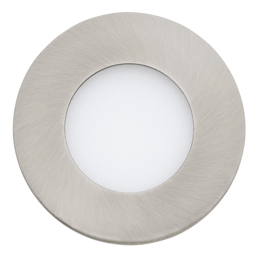 Eglo 64621 - LED Лампа за вграждане FUEVA 1 PRO LED/2,7W/230V 3000K Ø 8,5 см матов хром