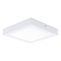 Eglo 64717 - LED Плафониера FUEVA PRO LED/19W/230V 3000K 22,5x22,5 см бял