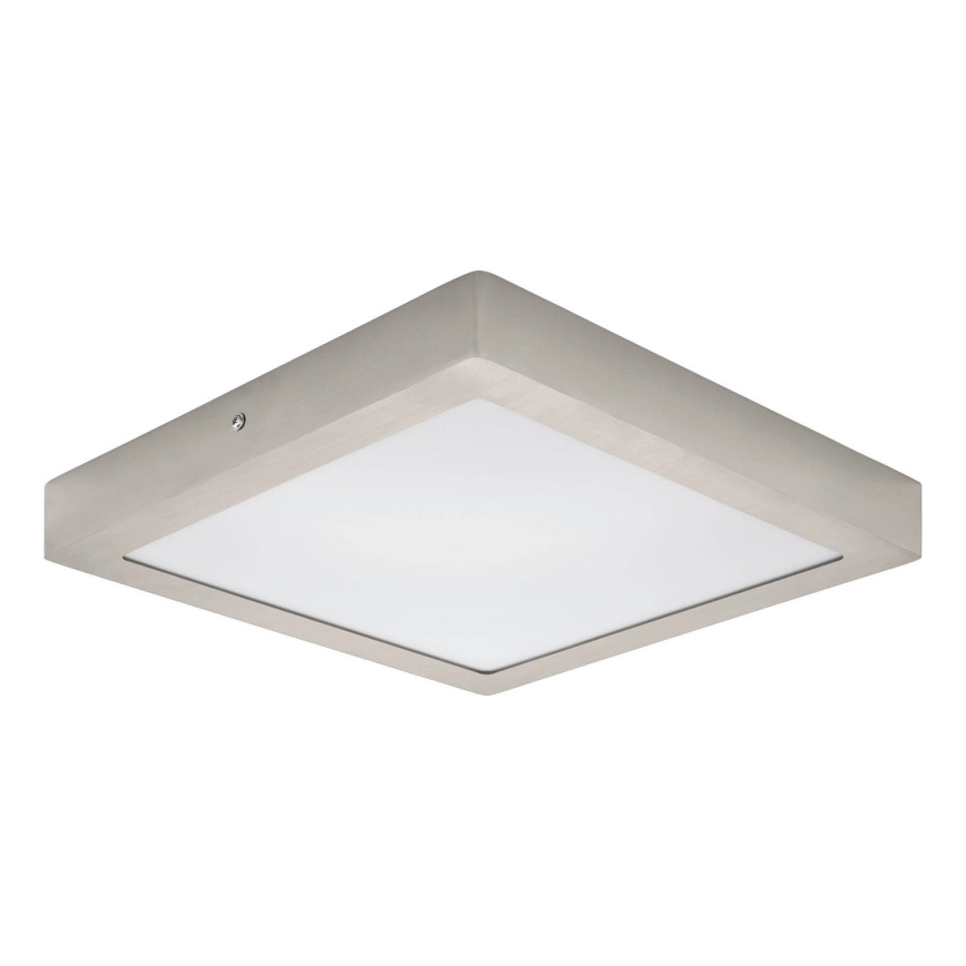 Eglo 64728 - LED Плафониера FUEVA PRO LED/25W/230V 3000K 30x30 см матов хром