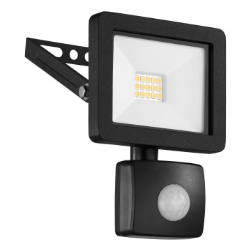 Eglo 64878 - LED Прожектор със сензор FILETTI LED/10W/230V 4000K IP44 черен