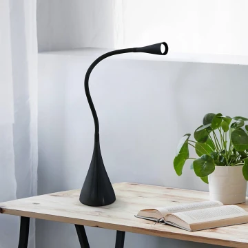 Eglo 64975 - LED Димируем гъвкав настолна лампа SNAPORA PRO LED/3,5W/230V 3000K черен