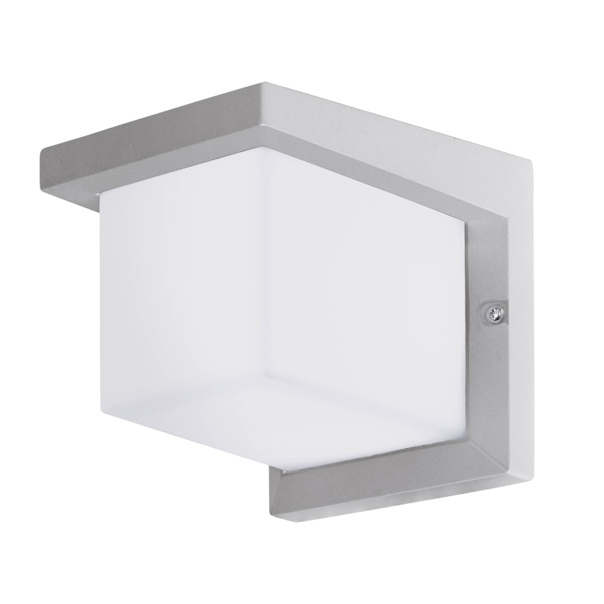 Eglo 65045 - LED Екстериорен аплик DESELLA PRO LED/10W/230V IP54 сребрист